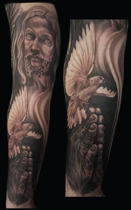 Tattoos - religious piece - 123820